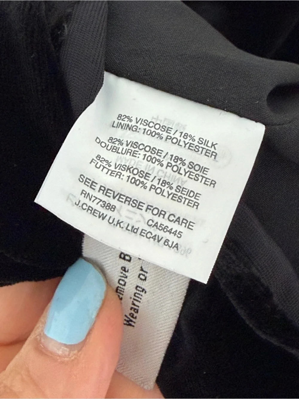 NEW J. Crew Black Velvet Peplum Hem Adjustable Strap Cami 00